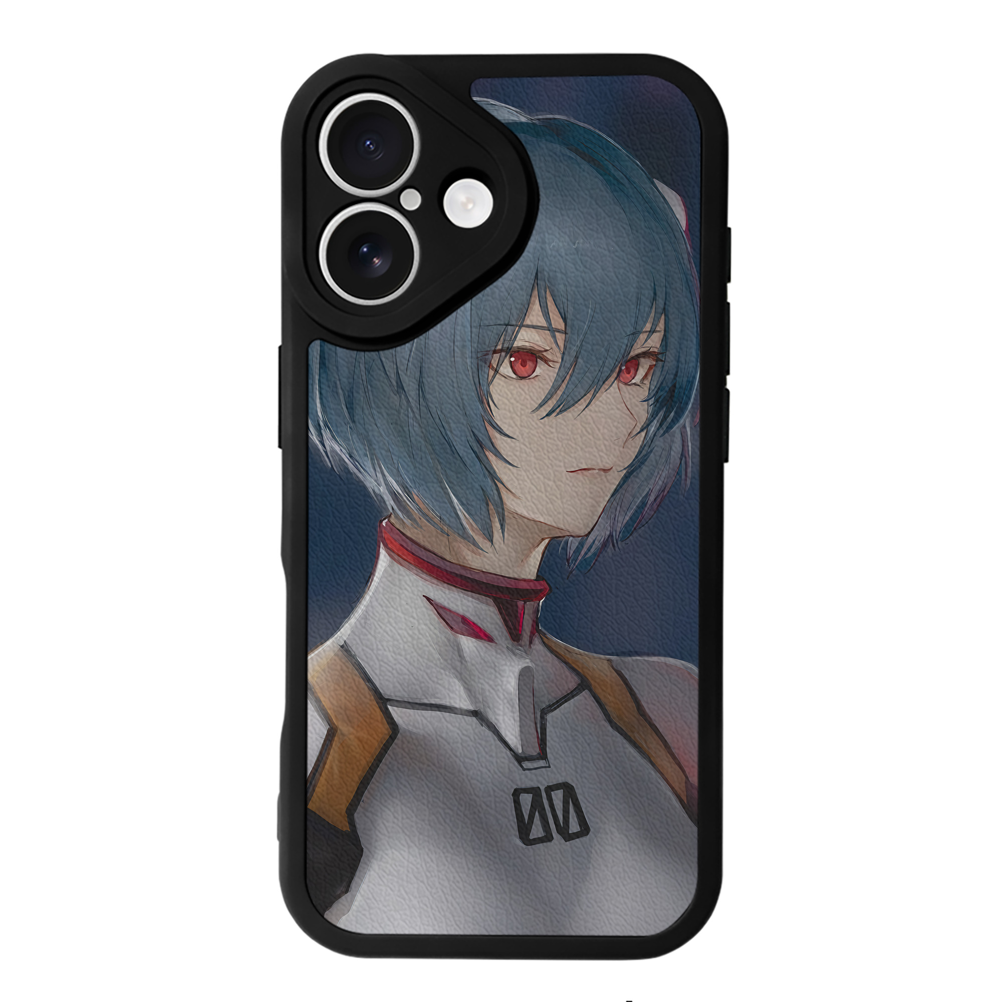（画像用） EVA 新世紀エヴァンゲリオン 【iPhone 16シリーズ対応】シリコンスマホケース（レザー調） 材質：シリコン